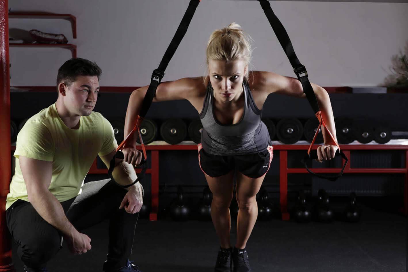 Panel de seguimiento de fitness dinámico en TrainerPlan.co